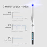 Dental LED Cordless Curing Light 1S Cure 3 Mode 360° Rotating Head 1400mW/cm² - pairaydental.com