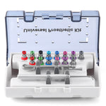 Dental Implant Colorful Universal Restoration Tool Kit 14pcs Drivers With Wrench 15-60Ncm and Carrying Device - pairaydental.com
