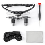 Dental Medical Loupes Surgical Magnifier Binocular with LED Head Light 3.0X 4.0X 5.0X 6.0X - pairaydental.com