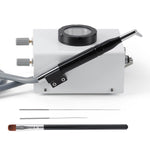 Dental Air Prophy Polisher Teeth Whitening Cleaning Sandblaster Micro Blaster Interface Micro etcher Air Abrasion Polisher Tools Desktop Type PT-1 - pairaydental.com