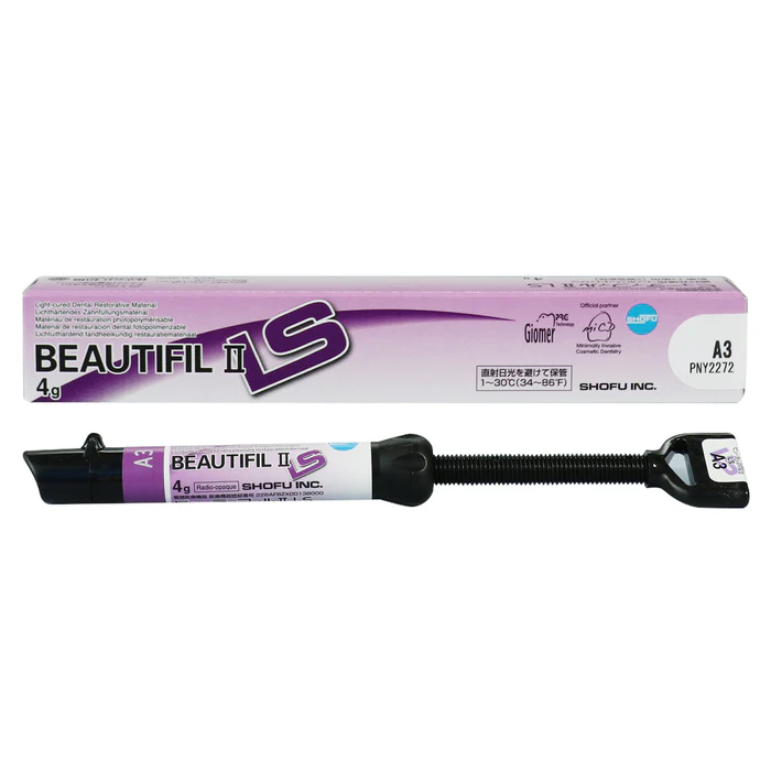 Shofu Beautifil II LS A1 A2 A3 B1 BW Syringe/ Tips