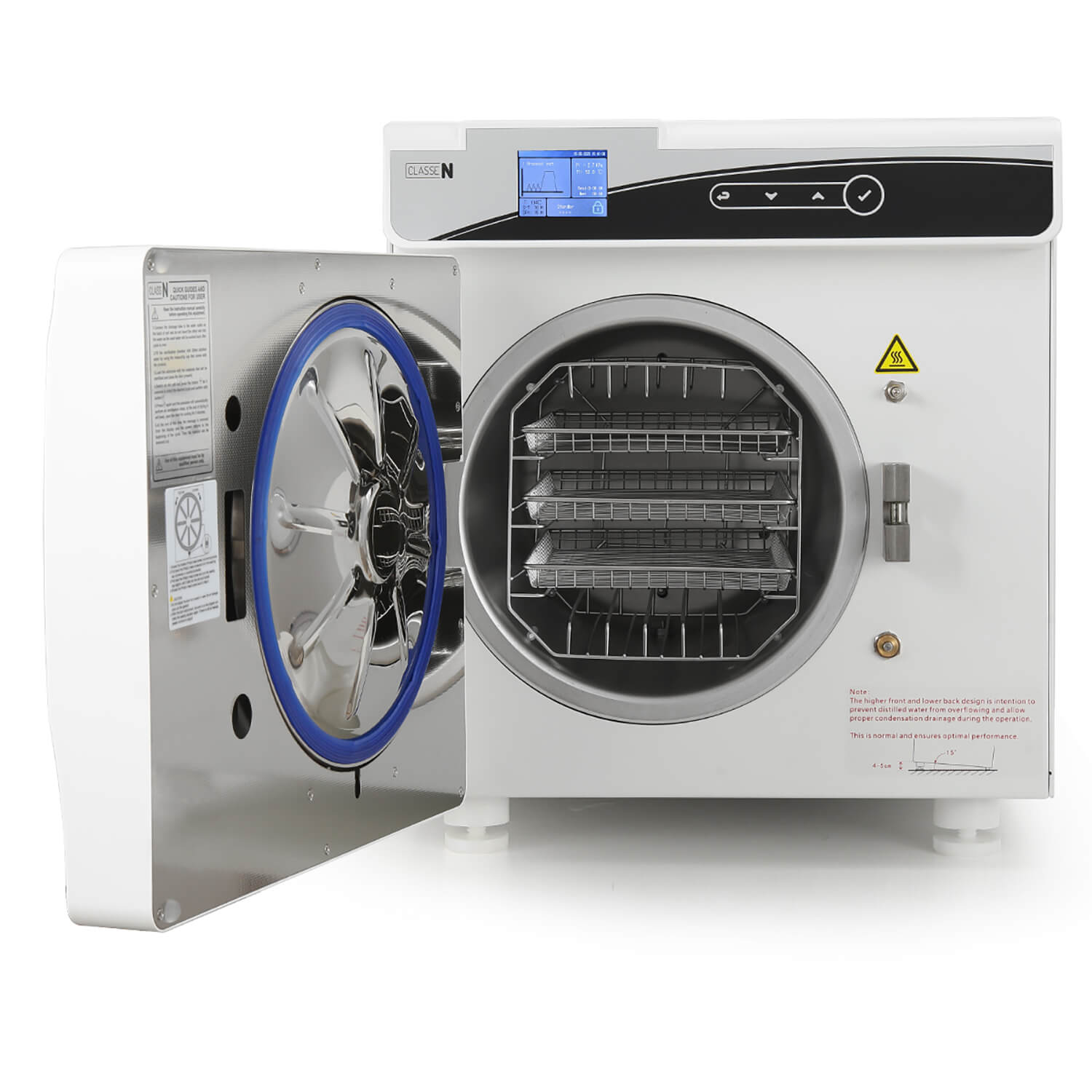 22L Tabletop Dental Autoclave Steam Sterilization Class N Sterilizer with Drying System - pairaydental.com