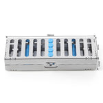 Dental Instrument Disinfection Box Sterilization and Autoclavable Rack Tray 5 Grids - pairaydental.com