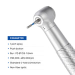 COXO CX207-G High Speed Air Turbine Handpiece Mini Head with 4 Holes Coupler #H03-MP4 - pairaydental.com