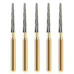 Dental Tungsten Carbide Burs Trimming & Finishing FG 7714Taper Fissure 5pcs/Box - pairaydental.com