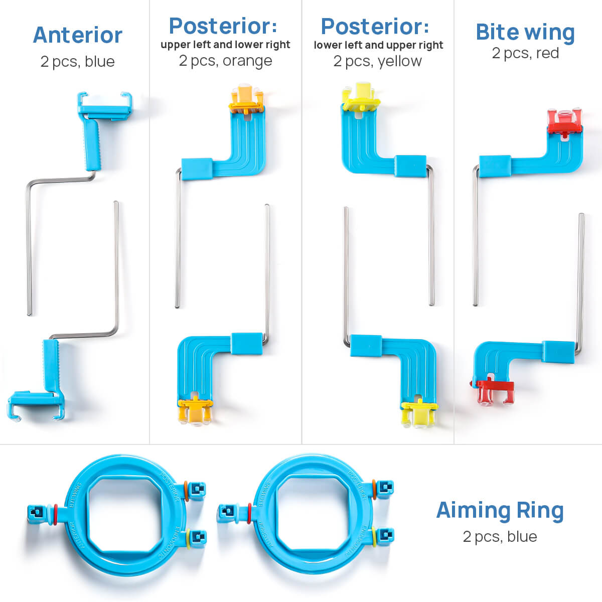 Dental X-Ray Sensor Positioning System 10pcs/Kit
