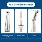 1:1 Low Speed Contra Angle Handpiece Push Button External Water