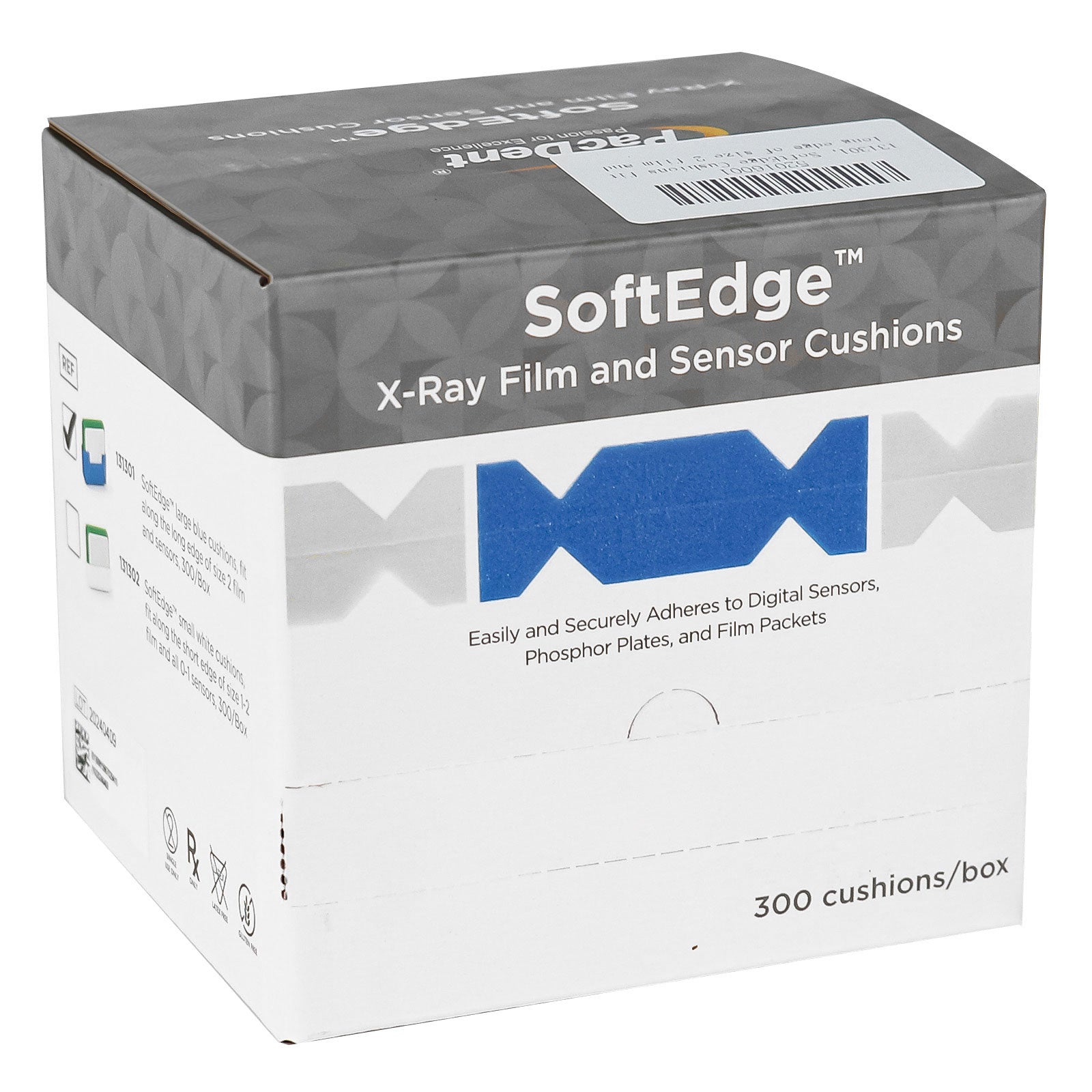 Pac-Dent SoftEdge Cushions Large/Small 300pcs/Box - pairaydental.com