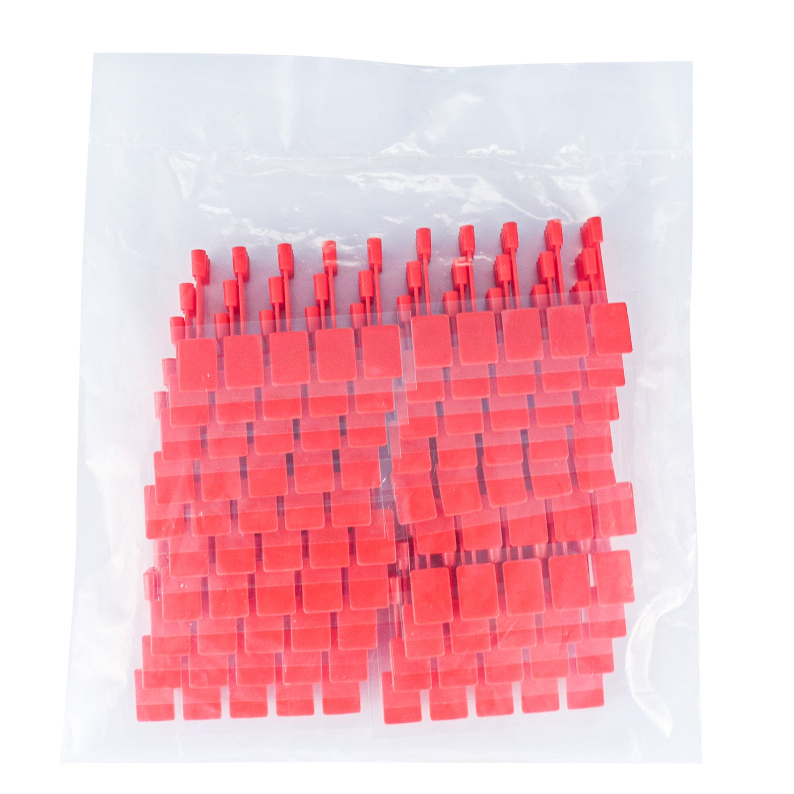 EZAim Disposable Adhesive Sensor Holder Red Bitewing Tab 100pcs/Pack - pairaydental.com
