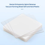 Dental Orthodontic Splint Retainer Vacuum Thermoforming Sheet 5"x5" Soft / Hard  - pairaydental.com