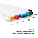 Absorbent Paper Points 0.06 Taper 15-40# 7 Models 100pcs/Pack - pairaydental.com