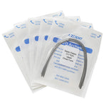 Dental Orthodontic Archwires Niti Super Elastic Ovoid Rectangular Full Size 10pcs/Pack - pairaydental.com