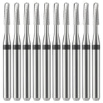 Dental Tungsten Carbide Bur FG 1957 Metal Cutting 10pcs/Box