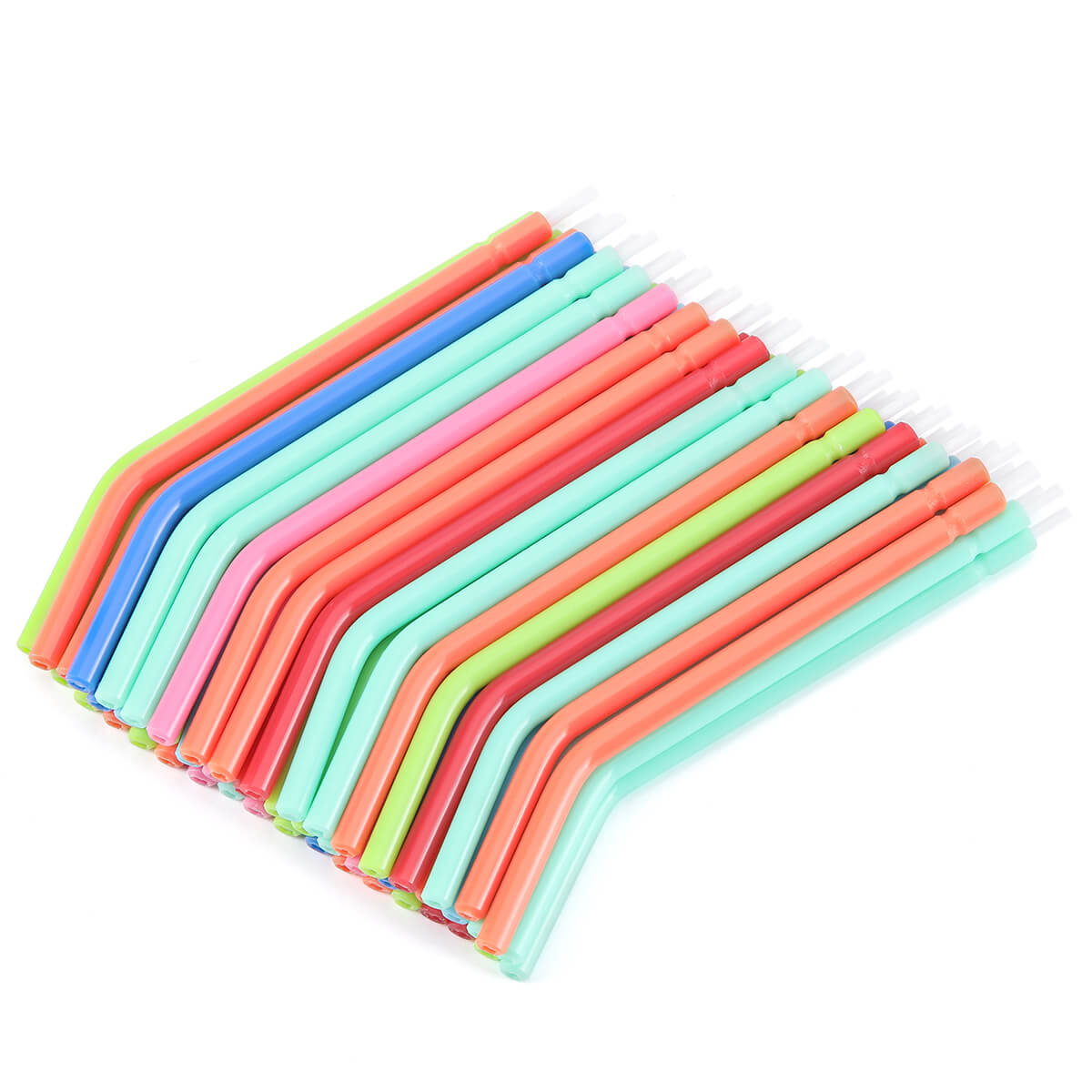 250 White Dental Air Water Syringe Tips - Disposable Spray Nozzles For Dental Procedures