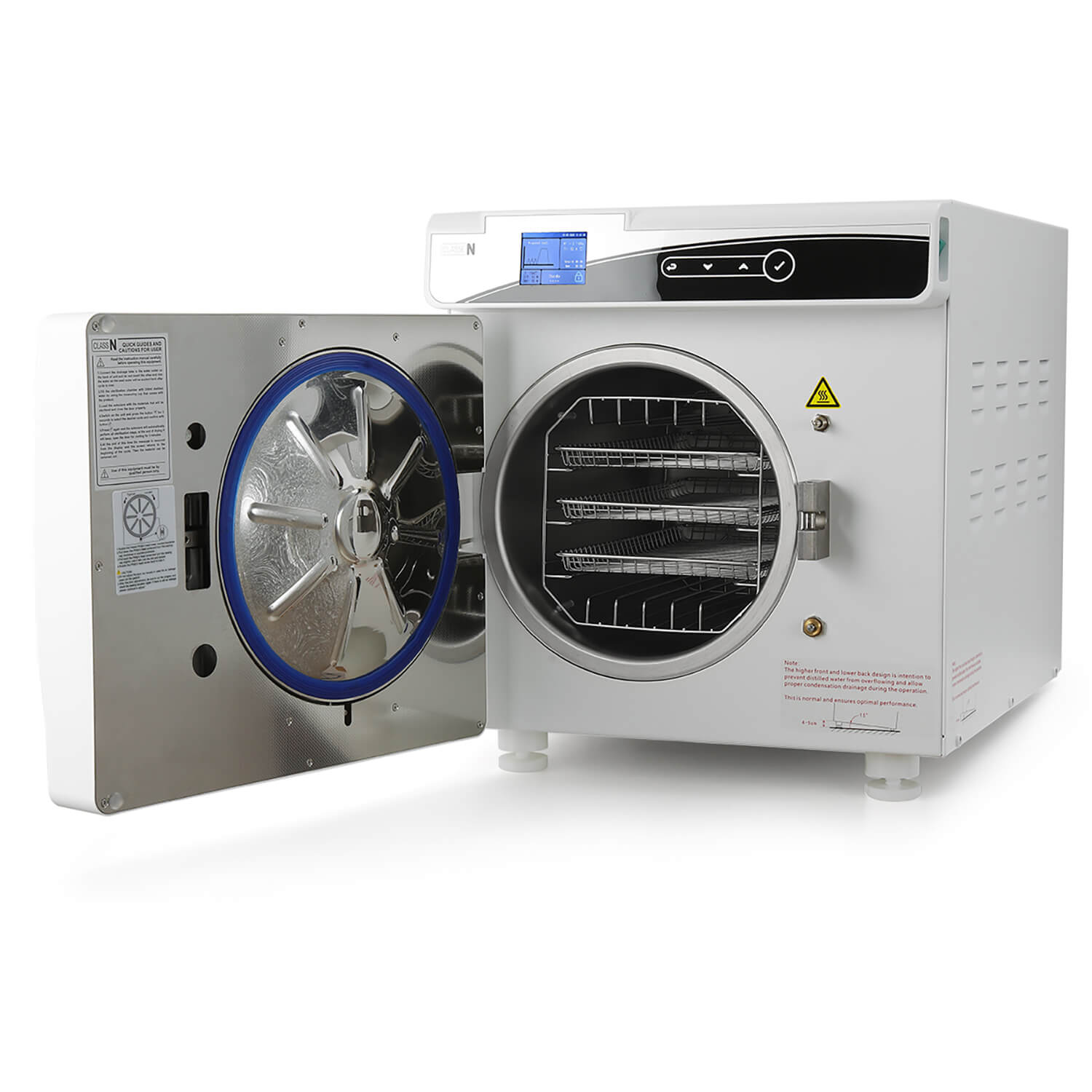 22L Tabletop Dental Autoclave Steam Sterilization Class N Sterilizer with Drying System - pairaydental.com