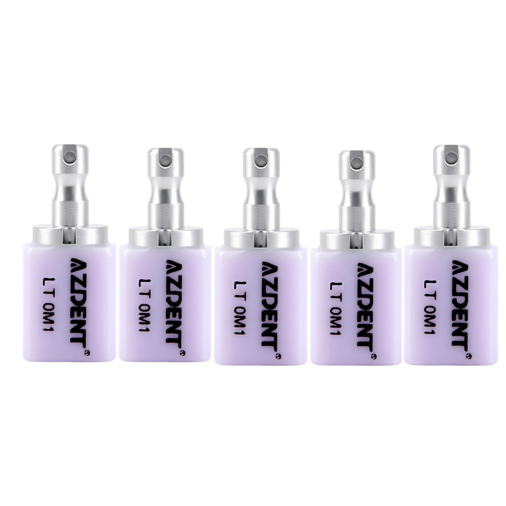 Dental Lab CAD/CAM Lithium Disilicate Glass-Ceramic Block Cerec Emax LT/HT 5pcs/Box