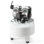 Dental Noiseless Oil-Free Air Compressor 24L/40L Single Pressure Gauge for 1-2 Dental Chair - pairaydental.com