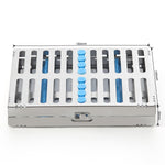 Dental Instrument Disinfection Box Sterilization and Autoclavable Rack Tray 10 Grids - pairaydental.com