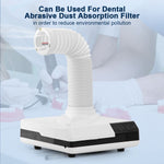 Dental Lab Desktop Dust Collector Extractor Portable Vacuum Cleaner LED - pairaydental.com