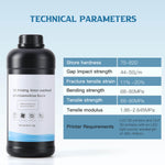 3D Printer Water Washable Resin Materials Transparent White 1 kg/Bottle - pairaydental.com