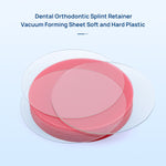 Dental Orthodontic Splint Retainer Vacuum Thermoforming Sheet Round Soft / Hard - pairaydental.com