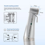 COXO CX235C6 Dental 20:1 Contra Angle Electric Implant Handpiece Fiber Optic #C6-22 - pairaydental.com