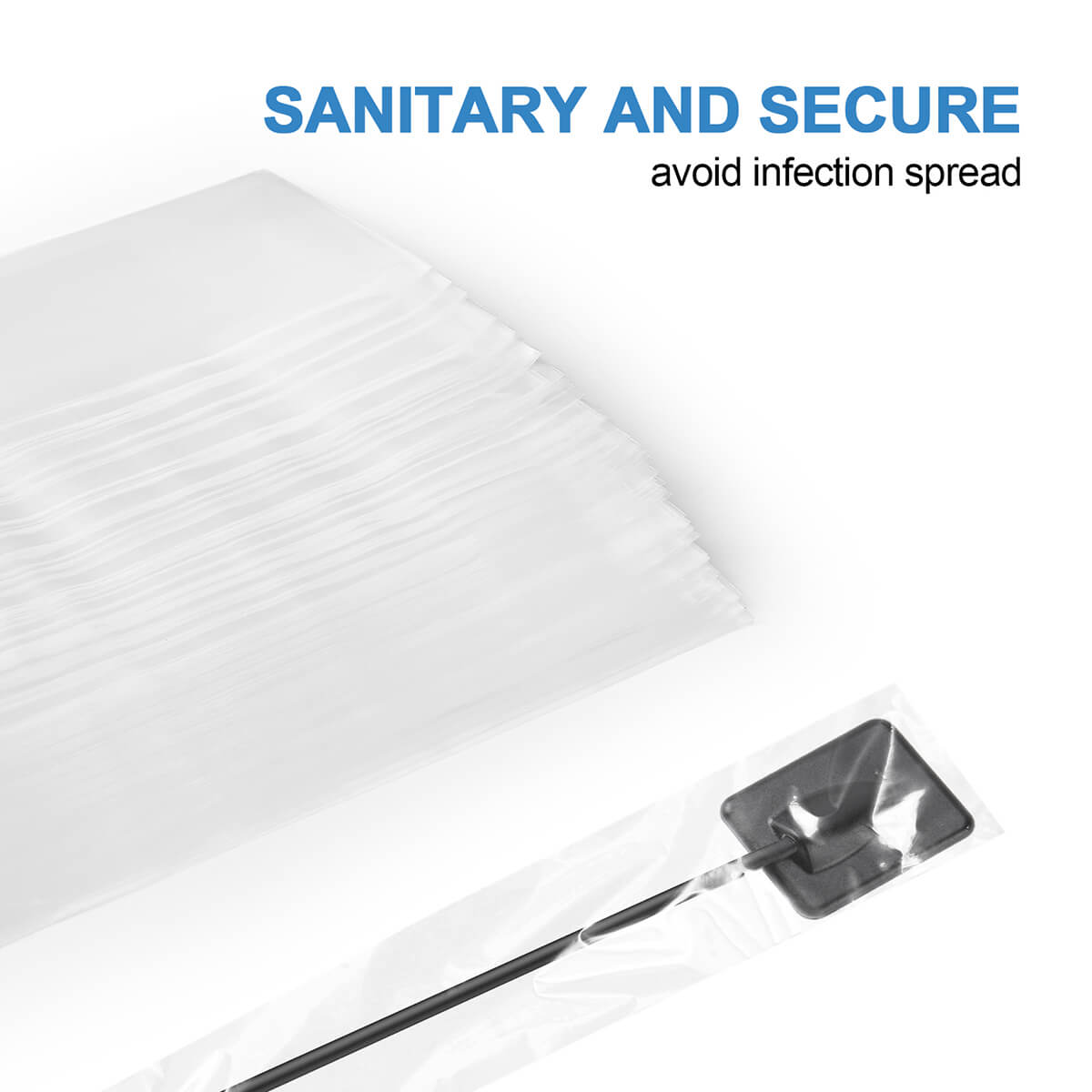 Disposable Dental X-Ray Digital Sensor Sleeves Covers 1.65"×7.87" 200pcs/Pack - pairaydental.com