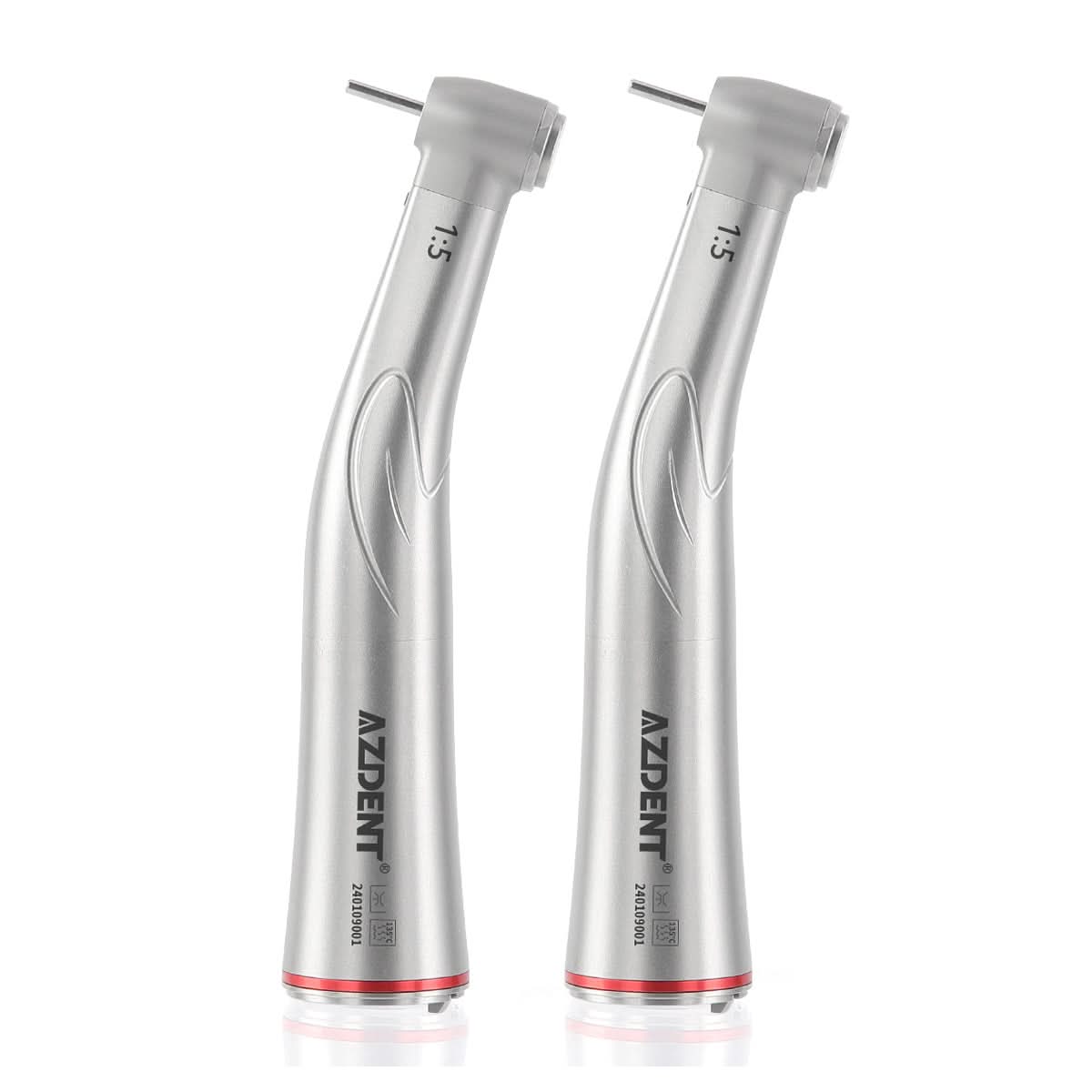 2pcs 1:5 Dental Fiber Optic increase Contra Angle Handpiece - pairaydental.com