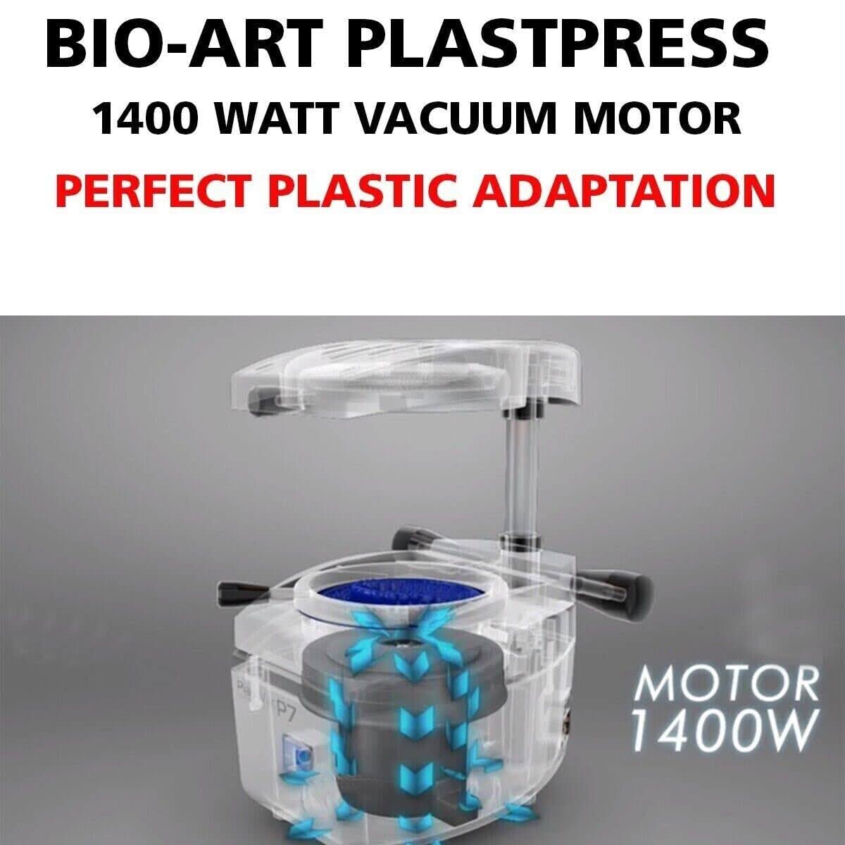 BIOART PlastPress Dental Possitive Pressure Vacuum Forming Machine Laboratory Heat Molding Equipment - pairaydental.com
