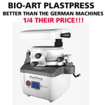 BIOART PlastPress Dental Possitive Pressure Vacuum Forming Machine Laboratory Heat Molding Equipment - pairaydental.com