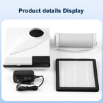 Dental Lab Desktop Dust Collector Extractor Portable Vacuum Cleaner LED - pairaydental.com