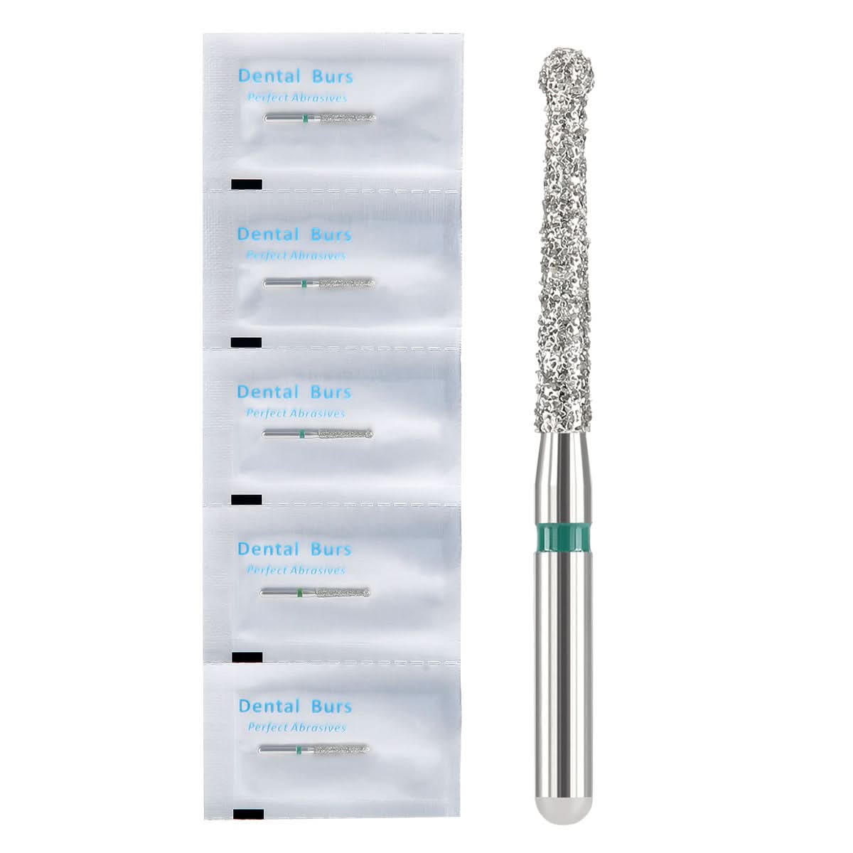 Dental Diamond Endo Bur FG Round Opening Preparing the Pulp Cavity Endo-016C 5pcs/Pack - pairaydental.com