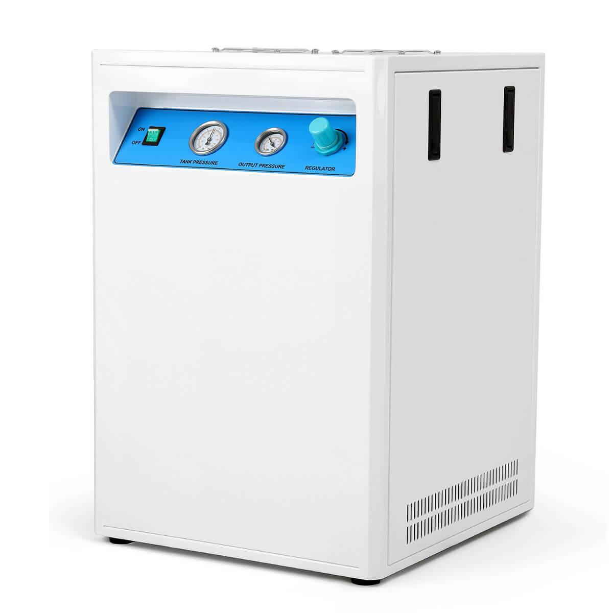 Dental Noiseless Oil Free Air Compressor 40L 800W GA02X for 2PCS Dental Chair with Soundproof Box