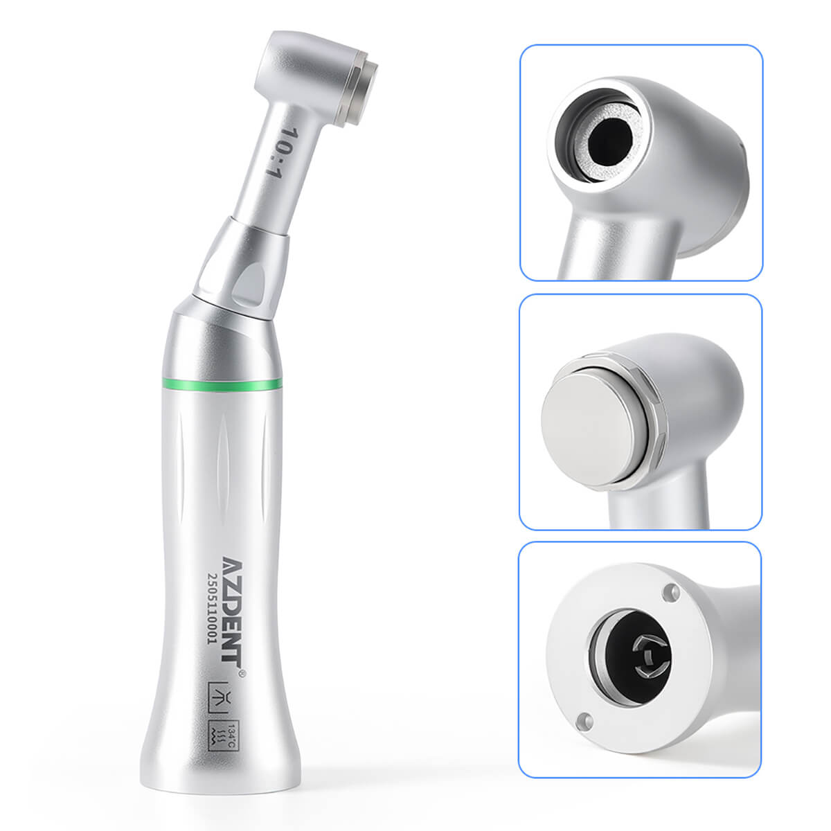 Dental 10:1 Endo Reciprocating Contra Angle Handpiece Push Button Autoclavable - pairaydental.com