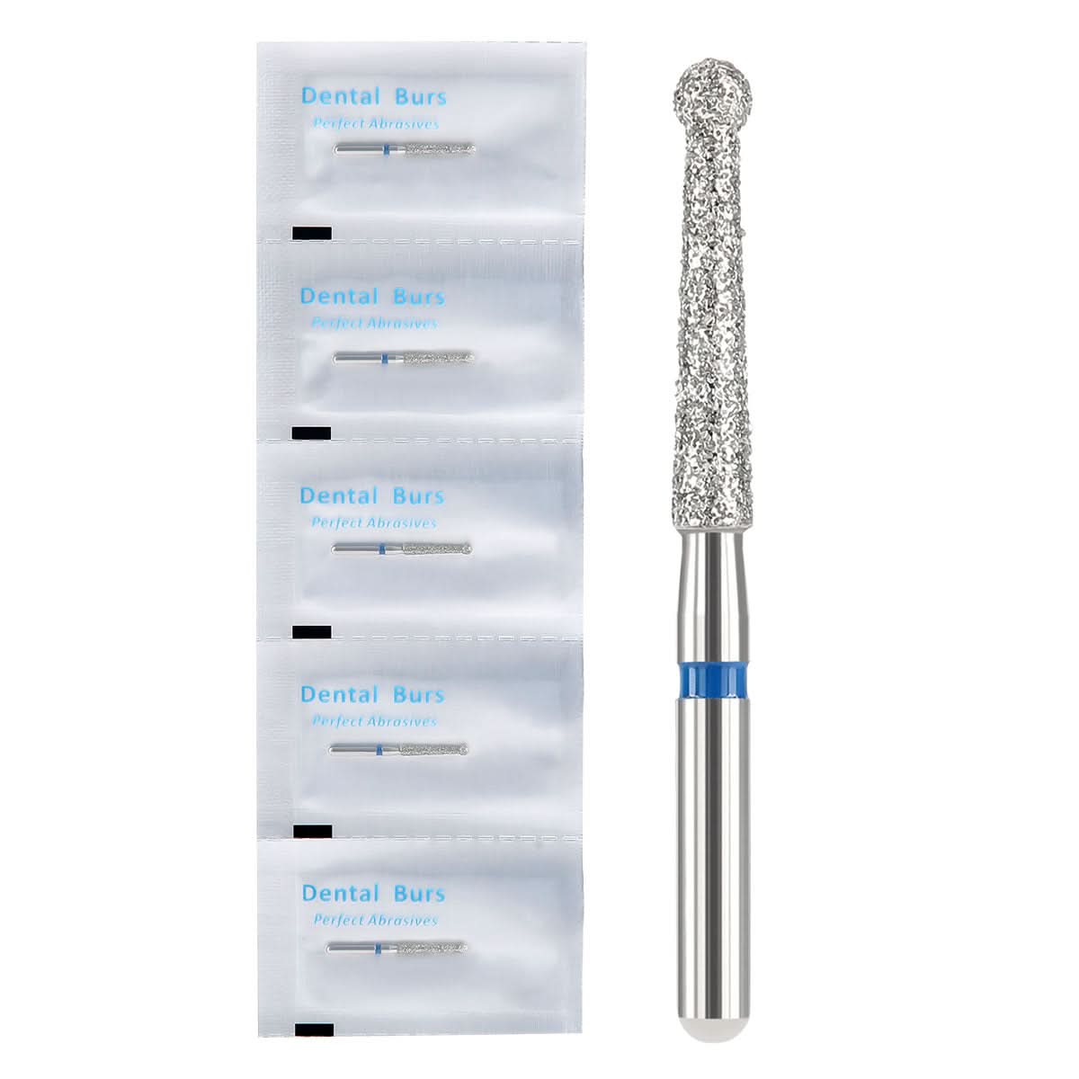 Dental Diamond Endo Bur FG Round Opening Preparing the Pulp Cavity Endo-018 5pcs/Pack - pairaydental.com