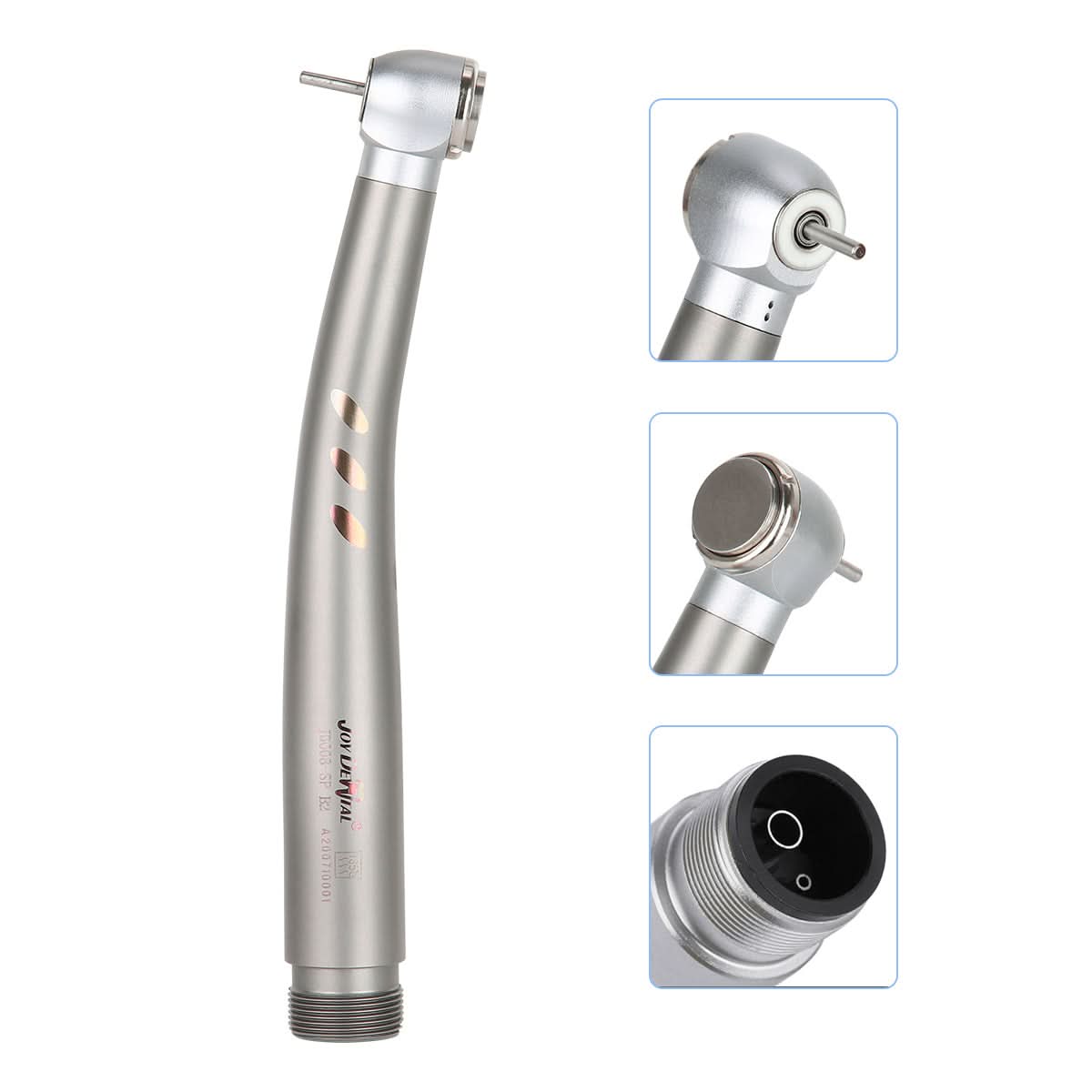 LED High Speed Handpiece 2/4 Hole Ceramic Bearing Single Water Spray - pairaydental.com