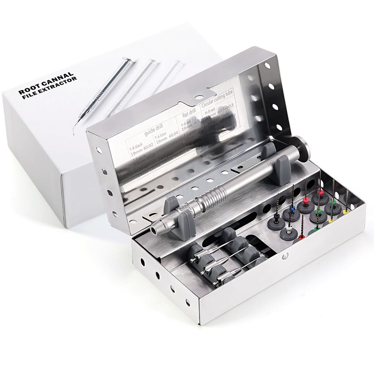 Dental Endo Root Canal Broken Files Extractor Removal System Instrument Set - pairaydental.com