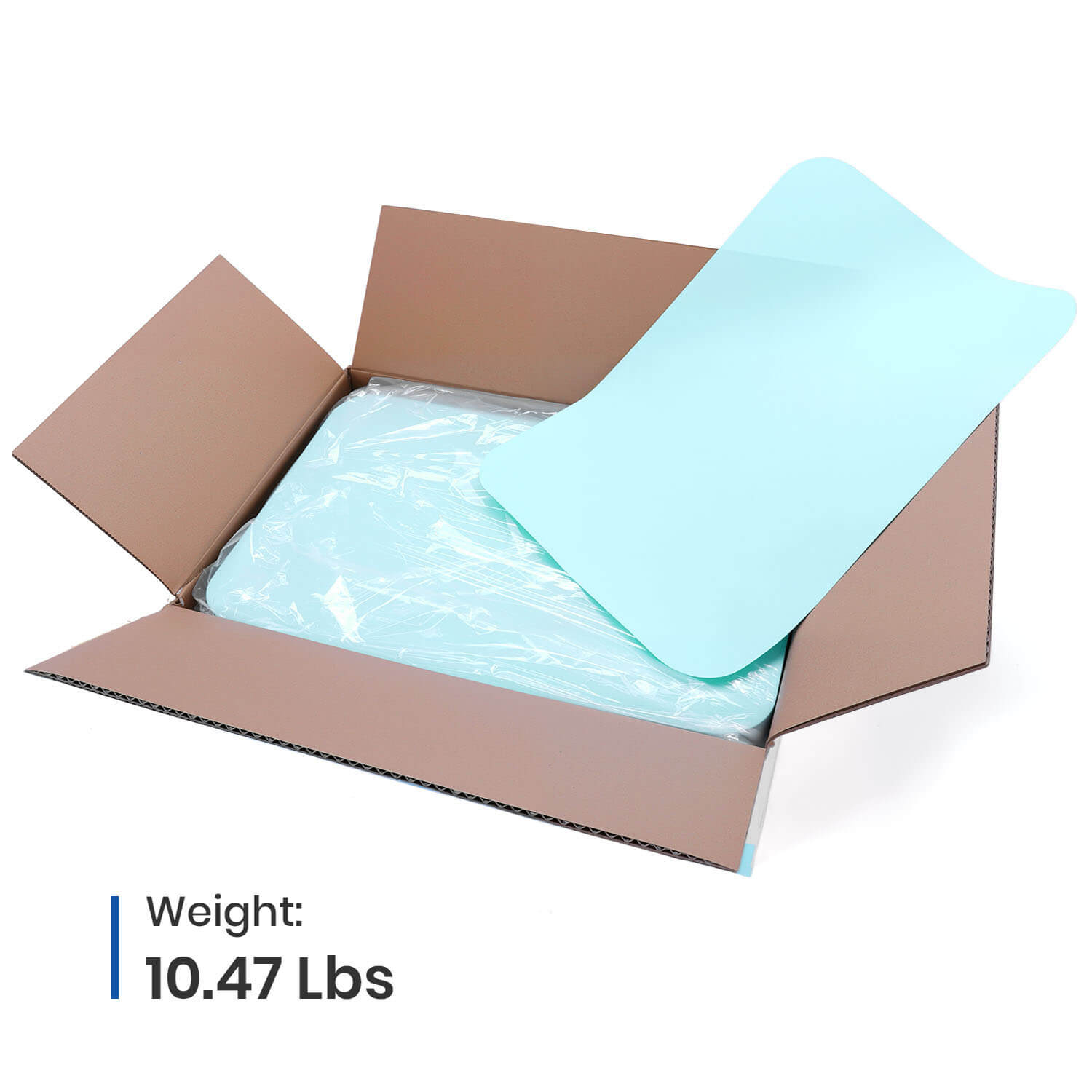 Dental Paper Tray Covers Size B 8.5" x 12.25" Blue Tray Liners 1000pcs/Case - pairaydental.com
