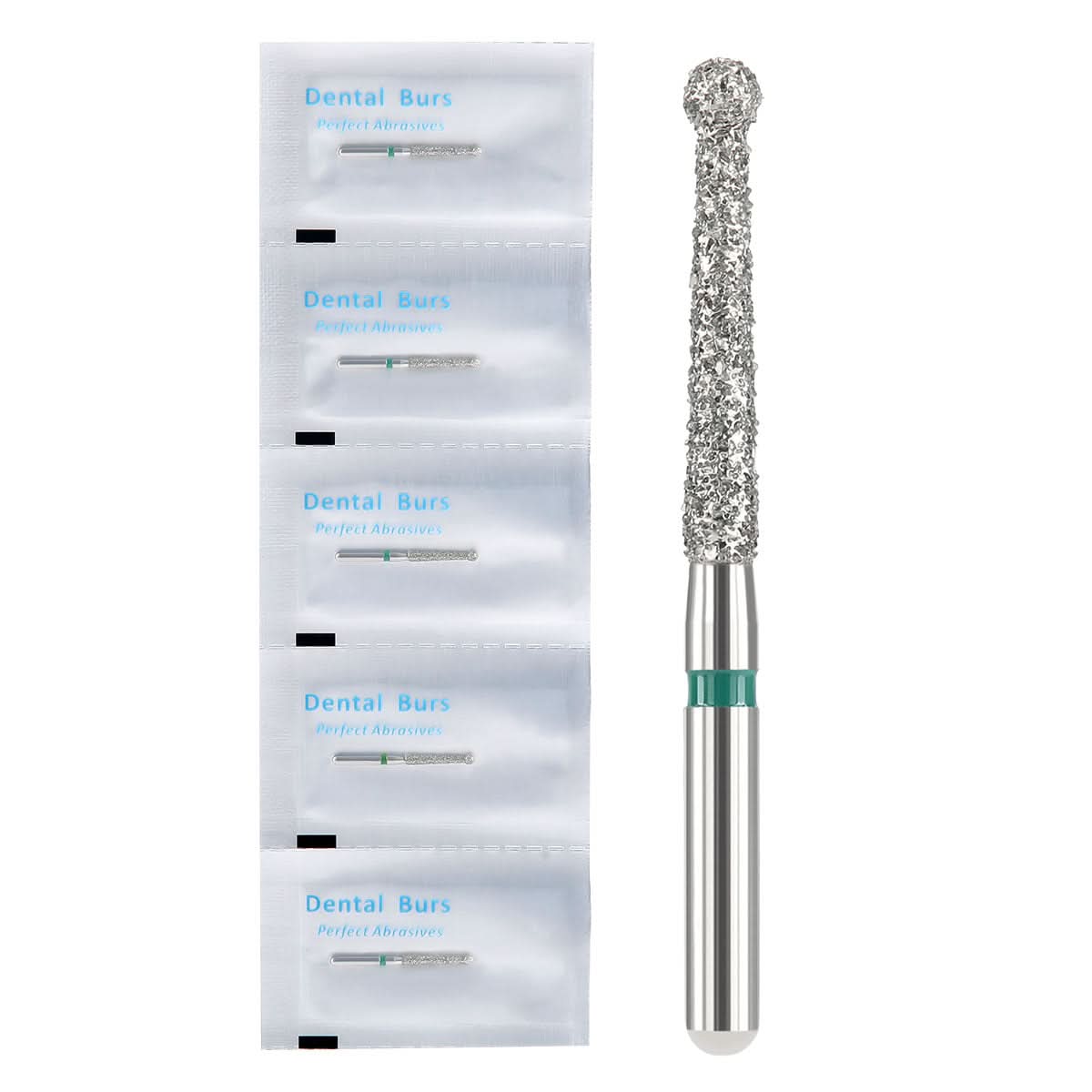 Dental Diamond Endo Bur FG Round Opening Preparing the Pulp Cavity Endo-018C 5pcs/Pack - pairaydental.com