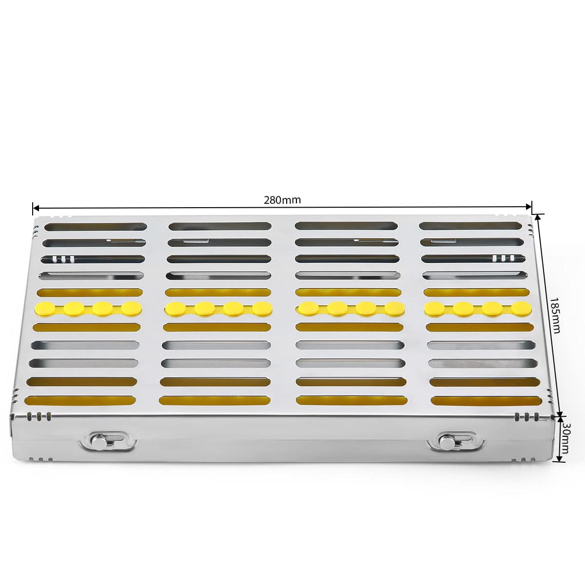 Dental Instrument Disinfection Box Sterilization and Autoclavable Rack Tray 20 - pairaydental.com