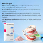 Dental Fast Set Dust-Free Mint Alginate Impression Material Normal/Chromatic/High Precision - pairaydental.com