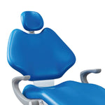 Dental Chair Unit Computer Controlled PU Hard Leather with Dentist Stool Dark Blue - pairaydental.com