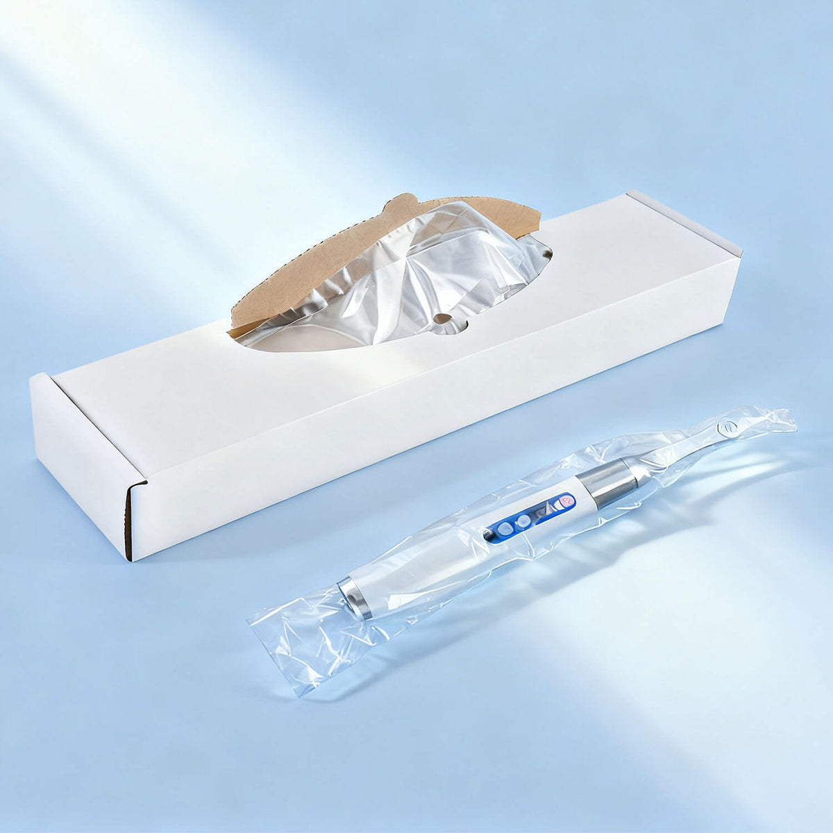 Disposable Dental Curing Light Body Sleeves Covers 13"x2.1" 500pcs/Box - pairaydental.com
