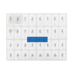 Dental Anterior Transparent Crowns № 1.910 64Pcs/Box - pairaydental.com