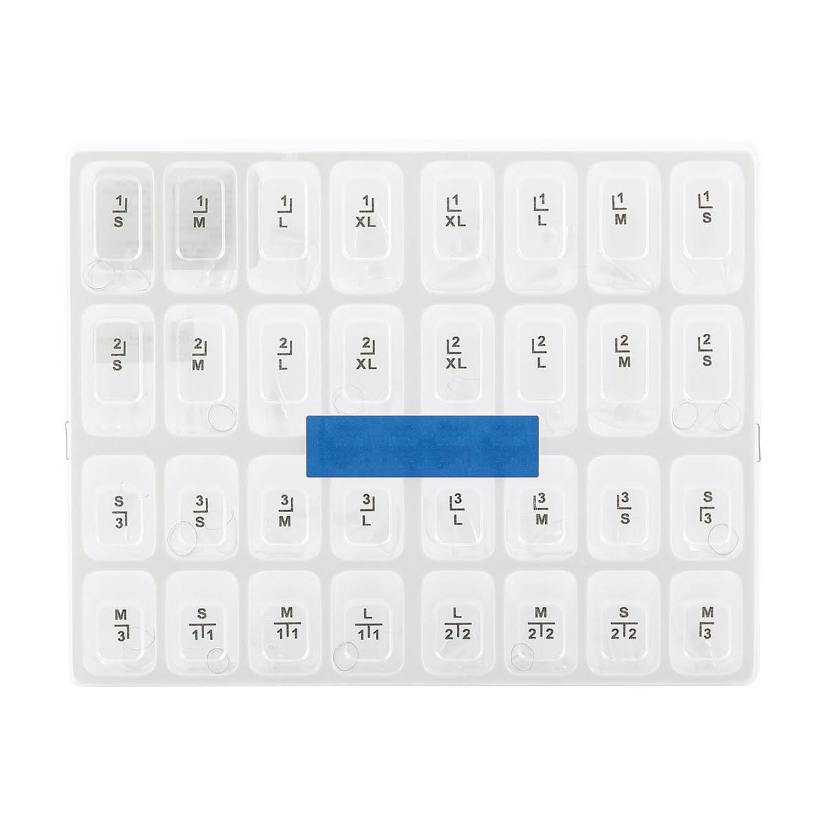 Dental Anterior Transparent Crowns № 1.910 64Pcs/Box - pairaydental.com