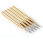 Dental Tungsten Carbide Burs Trimming & Finishing FG 7114 Taper Fissure 5pcs/Box - pairaydental.com