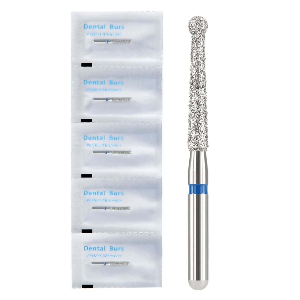 Dental Diamond Endo Bur FG Round Opening Preparing the Pulp Cavity Endo-016 5pcs/Pack - pairaydental.com
