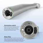 Dental Push Button 16:1 Contra Angle Handpiece Internal Channel For Endo Treatment - pairaydental.com