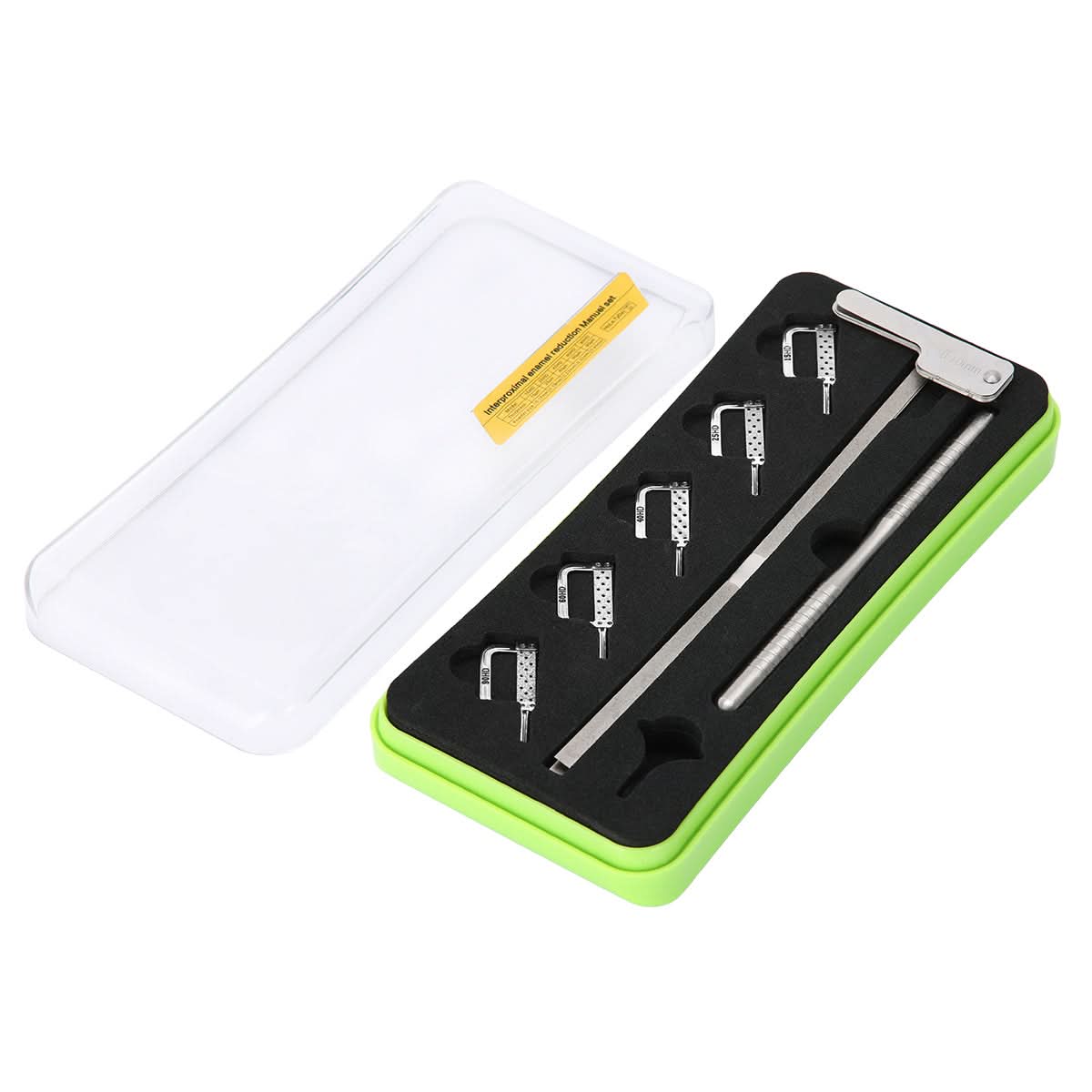 Dental Orthodontic Interproximal Enamel Reduction Set Handle Strip 15-90 - pairaydental.com