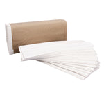 Mark3 C-Fold Towels Recycled 1-Ply White 2400/case - pairaydental.com